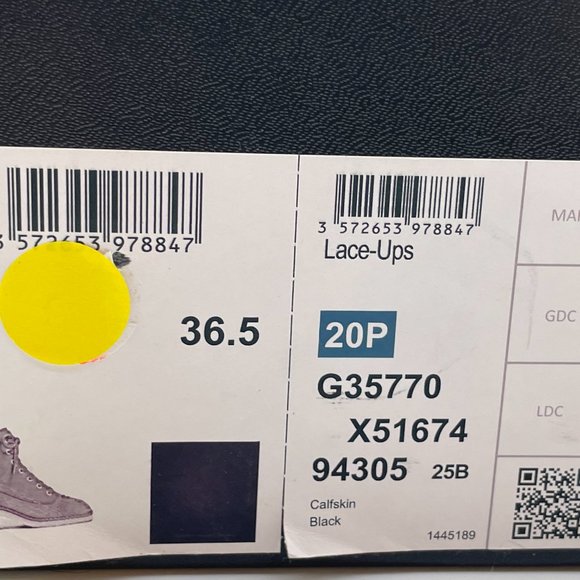 CHANEL 20P 2022 Leather CC Cap Toe Lace Up Combat Ankle Booties Boots - Picture 16 of 16